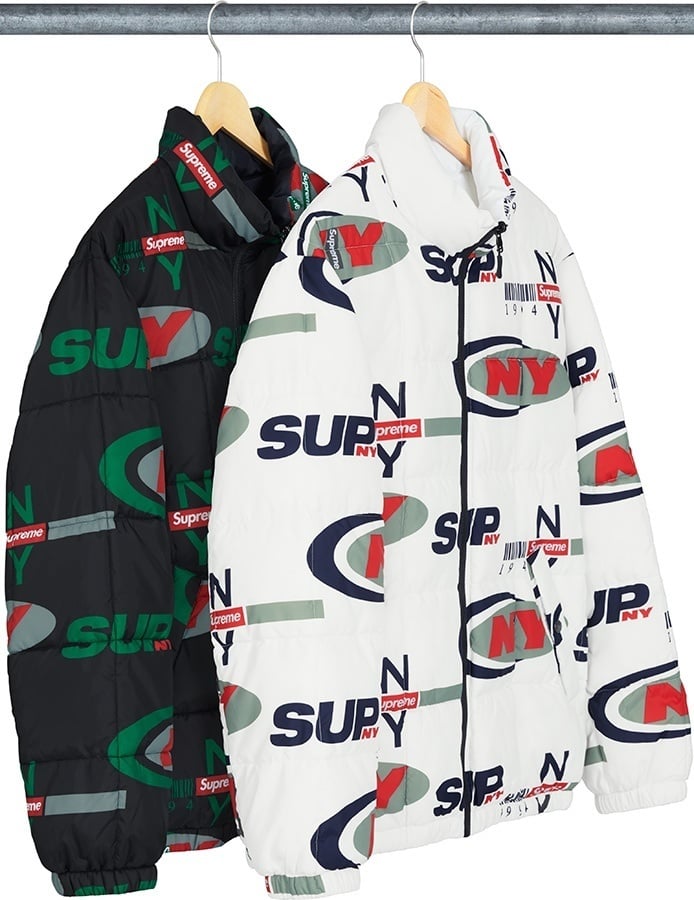 Supreme NY Reversible Puffy Jacket